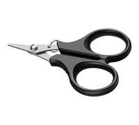 Elnwnnkc Pince à Ciseaux de pêche en Acier Inoxydable, Ciseaux de Coupe de Poisson avec Dents dentelées, Coupe-Ligne de Tresse, Ciseaux de pêche Portables avec Dents dentelées, Accessoires d ' Outils