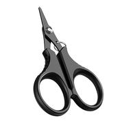 Elnwnnkc Pince à Ciseaux de pêche en Acier Inoxydable, Ciseaux de Coupe de Poisson avec Dents dentelées, Coupe-Ligne de Tresse, Ciseaux de pêche Portables avec Dents dentelées, Accessoires d ' Outils
