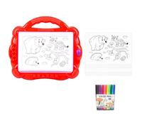 Elnwnnkc Planche À Dessin Lumineuse Planche À Jouet pour Protection des Yeux Tablette De Croquis pour Coloriage Éducation Précoce Jouet Éducatif Lumineux