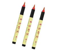 Elnwnnkc Pointe pinceau Stylo d ' écriture taoïste Encres noires ou rouges pour textes religieux Caractères chinois traditionnels Scripts religieux Pinceau d ' écriture rituel taoïste
