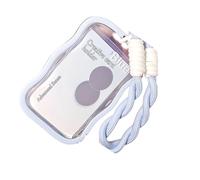 Elnwnnkc Porte-Carte De Campus en Silicone Flexible Pochette De Protection Transparente pour Accès À L'université Passe Repas Identification Facile Couverture Hygiénique pour Badge Scolaire