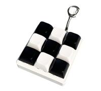 Elnwnnkc Porte-clés Mécanique Sensoriel Jouet Anti-Stress De 5000 Pressions Outil Mise Point Portable en ABS Souple pour Salle Classe Bureau Voyage Portable ABS Keychain Stress Reliever