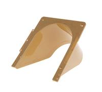 Elnwnnkc Porte en Plastique pour, Fournitures pour Oiseaux de Course, Portes sans piégeage, entrée sans barrière pour Divers nichoirs à Oiseaux, Jouets pour perroquets, Gris Africain pour Petits
