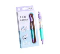 Elnwnnkc Porte-mine ergonomique avec recharges, taille-crayon automatique intégré et gomme pour enfants, étudiants, rédaction, crayons automatiques multicolores