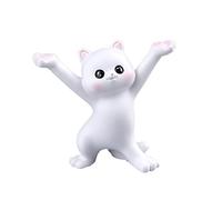 Elnwnnkc Porte-stylo à pinces pour chien, ours, chats, organisateur de rangement multifonctionnel pour étudiants, papeterie pour, chats adultes, décoration du cercueil du chat, figurines de chat
