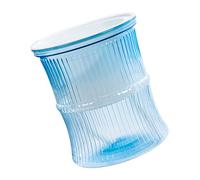 Elnwnnkc Pot de fleurs auto-hydratant avec réservoir transparent et couleurs vives pour un entretien sans effort des plantes d'intérieur