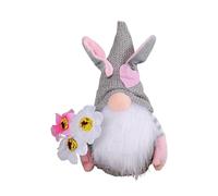 Elnwnnkc Poupée sans Visage, Petit avec Oreilles de Lapin, décoration de Pâques pour la Maison, joyeuses fêtes de Pâques, Cadeaux pour, décorations d ' intérieur et d ' extérieur pour Table