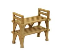 Elnwnnkc Présentoir De Chaussures Miniature pour Figurines Collection Plastique Respectueux l'environnement Conception À Assemblage Facile Décors Scène Miniatures Étagère À Chaussures