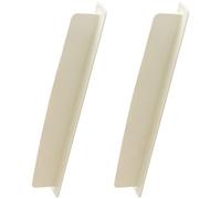 Elnwnnkc Protections Anti-éclaboussures en Silicone Double Couche avec Conception À Ventouse Bouclier De 8 Cm Hauteur pour Comptoirs Cuisine Et Salle Bain Protecteur Anti-éclaboussures D'évier À