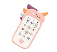 Elnwnnkc Puzzle Téléphone Portable Jouet pour Bébé Lumière À Croquer Son Éducation Précoce Saisie Coordination Œil-Main Mobile pour Tout-Petits