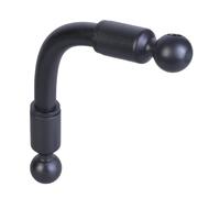 Elnwnnkc Rallonges d ' Adaptateur de Boule de 17 mm rotatives à 360 degrés Adaptateur de Boule général de 17 mm pour Supports d ' appareils de vélo et de Bras d ' Extension Polyvalent