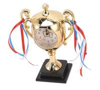 Elnwnnkc Réveil Design de trophées Uniques, trophées distinctifs formés, Accessoire de réveil pour Chambre à Coucher ou Bureau, Utilisation Chevet analogique