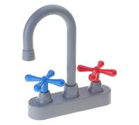 Elnwnnkc Robinet sûr pour enfants - Jouet de cuisine interactif pour enfants - Activité d'apprentissage interactive - Accessoires d'évier pour enfants