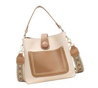 Elnwnnkc Sac à bandoulière texturé de qualité supérieure imperméable en polyuréthane avec intérieur spacieux, sac à bandoulière tendance pour femme, fermeture éclair sécurisée, a