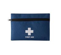 Elnwnnkc Sacs à médicaments d'urgence pour identification rapide Sac de rangement compact portable Idéal pour les familles et les voyageurs Tissu Oxford, bleu marine, Large