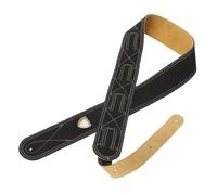 Elnwnnkc Sangle de guitare en cuir PU avec conception respirante, large d ' épaule, Texture PU de 52mm pour de longues occasions de jeu
