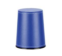 Elnwnnkc Shaker en Cuir PU Silencieux, dés Droits, Tasses muettes, Jeu de Boisson, Divertissement, Fournitures de Jeu, Shaker Silencieux et