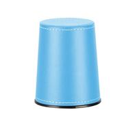 Elnwnnkc Shaker en Cuir PU Silencieux, dés Droits, Tasses muettes, Jeu de Boisson, Divertissement, Fournitures de Jeu, Shaker Silencieux et