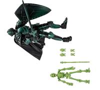 Elnwnnkc Skeleton T 13 Figurines d ' Action Ensemble Figurines d ' Action d ' armures de Chevaliers médiévaux avec Casque Jouet imprimé en 3D Assemblage requis Figure de Squelette
