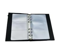 Elnwnnkc Solution de stockage portable avec 20 pages remplaçables, configuration à plusieurs rangées pour résistances, condensateurs, inducteurs, catalogues de pièces électroniques