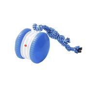 Elnwnnkc Sphère participative immunitaire pour chien, jouet attaché, transducteur de mouvement, jeu intérieur, batterie rechargeable, sphère de rythme