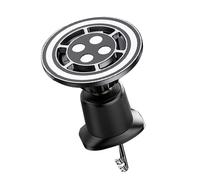 Elnwnnkc Support de téléphone antidérapant pour grille d'aération de voiture - Crochet réglable rotatif à 360° pour appareils de 4 à 7"