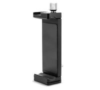 Elnwnnkc Support de téléphone en aluminium pour trépieds, support de téléphone réglable avec griffe froide et adaptateur de plaque à dégagement rapide Arcas Swisses