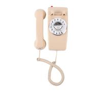 Elnwnnkc Support mural rétro pour téléphone portable en cas d'urgence, pas besoin de batterie pendant les pannes de courant, téléphone mural vintage