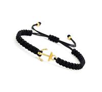 Elnwnnkc Symbole de l'espoir ancre breloque sur corde réglable faite à la main matériaux en acier inoxydable élégant accessoire quotidien symbole, taille unique, Comme décrit