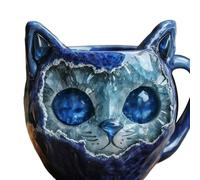 Elnwnnkc Tasses En Résine Faites À La Main Avec Visage De Chat Géode Styles En Artistique À Collectionner Unique Pour Amoureux Décors De Cuisine Robustes Tasses Cadeaux Pour Amoureux