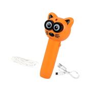 Elnwnnkc Teaser de Chat à Cordon Clignotant divertissant pour stimuler Le comportement des Animaux de Compagnie et améliorer Le Temps en Famille Teaser Automatique de Chat