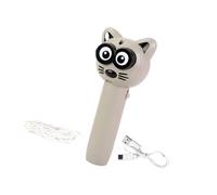 Elnwnnkc Teaser de Chat à Cordon Clignotant divertissant pour stimuler Le comportement des Animaux de Compagnie et améliorer Le Temps en Famille Teaser Automatique de Chat