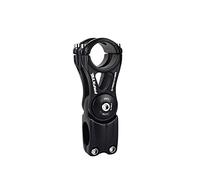 Elnwnnkc Tige de vélo ultralégère, Tige de VTT 31.8mm 28.6mm, Tige de VTT Fixe, Guidon de Puissance Courte, tiges de vélo