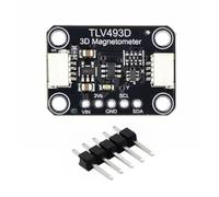 Elnwnnkc TLV493D Triaxial Magnetometer Sensors Module 3V-5V Module Magnetometer Board for Detecting Objects with Magnets Digital Magnetic Field Sensors