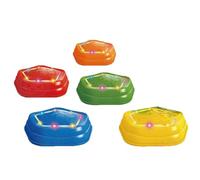 Elnwnnkc Tremplins Musicaux Participatifs pour Jeu De Perception en Plein Air Mettant en Valeur Le Rythme Les Rayonnements Flexibles Et La Construction Sûre en Polystyrène Poupées Faciles