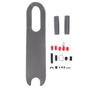 Elnwnnkc Trottinette électrique avec port de charge en caoutchouc - Tapis de pied en silicone avec poignée de guidon