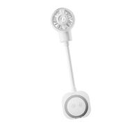 Elnwnnkc Ventilateur de bureau avec charge de type C et vent double mode avec brumes hydratantes pour téléphone portable