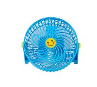 Elnwnnkc Ventilateur de Bureau USB Meilleur Refroidissement Parfait Flux d ' air Puissant murmure Ventilateur Portable Silencieux pour Bureau Table de Bureau 2 Vitesses USB Portable
