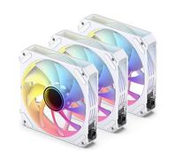 Elnwnnkc Ventilateur de Refroidissement CPU ZG-120B / W, boîtier inversé, épissure sans Fil, Guide de lumière latérale 5V ARGB PWM, châssis 120mm