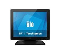 Elo 1523L - Ecran LED - 15" - écran tactile - 1024 x 768 @ 75 Hz - 250 cd/m² - 700:1 - 25 ms - DVI-D, VGA - haut-parleurs - noir