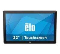 Elo 2202L - Écran LED - 22" (21.5" visualisable) - écran tactile - 1920 x 1080 Full HD (1080p) @ 60 Hz - 250 cd/m² - 1000:1 - 25 ms - HDMI, VGA - haut-parleurs - noir Noir G