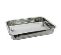 Elo 5363026 plat rectangulaire inox, plat a rotir, gratin, grand gratin, inox, 32,5 x 24 x 6 cm