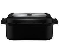 ELO 62904 Plat de Cuisson avec Couvercle Grill en Alliage Aluminium