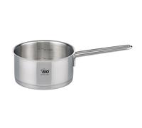 Elo 7243626 Casserole 16 cm Acier inoxydable 18/10, Manche Inox, Tous Feux Dont Induction et Four, Cuisson Saine, Graduations Intérieures, 1,3L