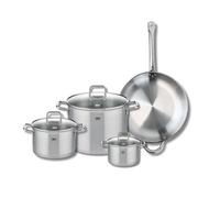 Set de 1 Poêle de cuisson 32 cm et 3 faitouts 14, 20 et 26 cm Elo Profi Citrin Elo