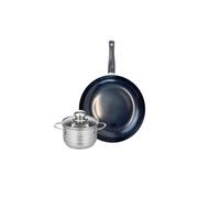 Ensemble de 1 Poêle de cuisson 28 cm et 1 faitout 14 cm Elo Prima Brillant Elo