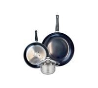 Ensemble de 2 Poêles de cuisson 24 et 32 cm et 1 faitout 14 cm Elo Prima Brillant Elo