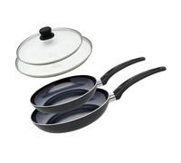 Set de 2 Poêles de cuisson avec revêtement céramique sans PFAS et 2 couvercles de cuisson en verre, 20 cm et 24 cm Elo Prima Cucina Elo