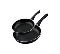 Elo 9904050 Lot De 2 Poêles À Frire 24 Cm Et 28 Cm, Poêle À Frire, Poêle Induction, Poêle De Cuisine, Aluminium Pressé, 24 Cm Et 28 Cm