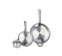 Elo Batterie cuisine 2 poêles 24/32 cm et faitout 12 cm